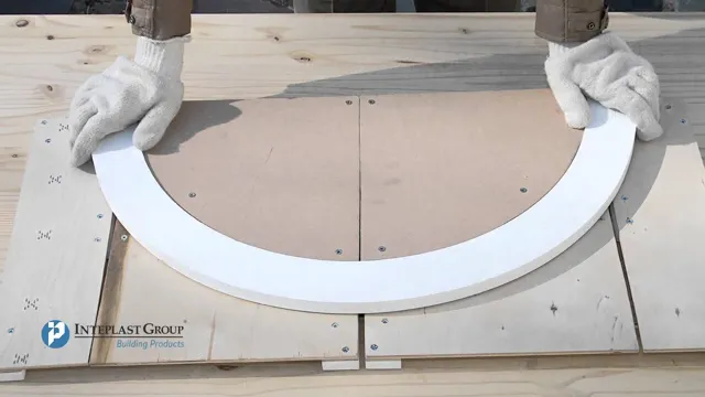 how to bend pvc trim with heat gun