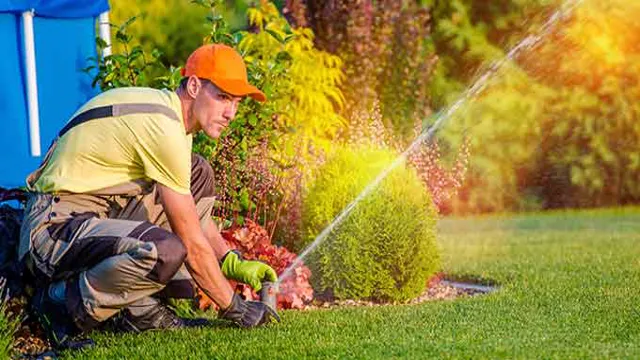 how to blow out sprinklers with air compressor