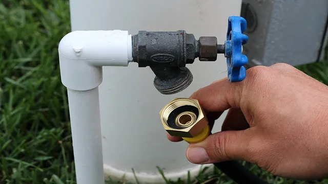 how to blow out water lines with air compressor