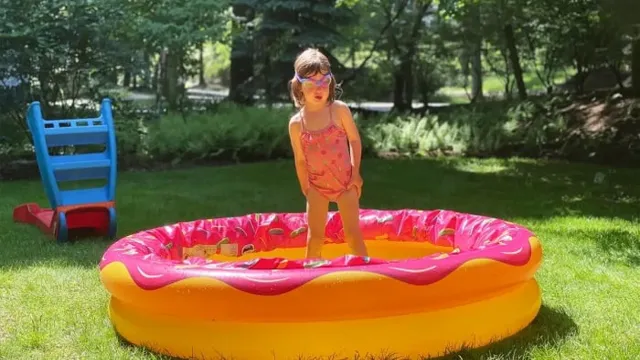 how to blow up inflatable pool with air compressor