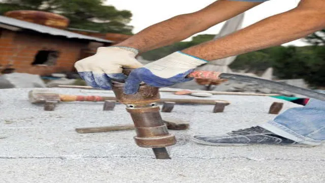 how to break cement without jackhammer