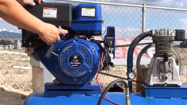 how to build a gas powered air compressor