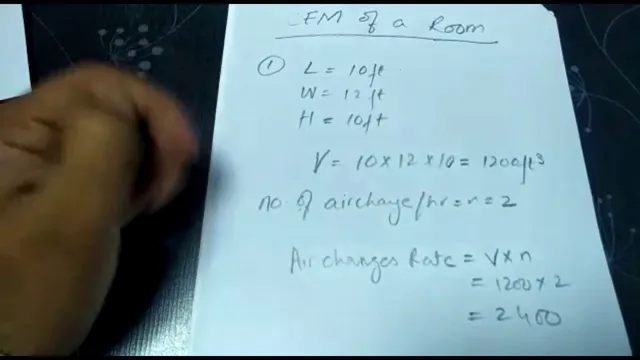 how to calculate cfm of air compressor