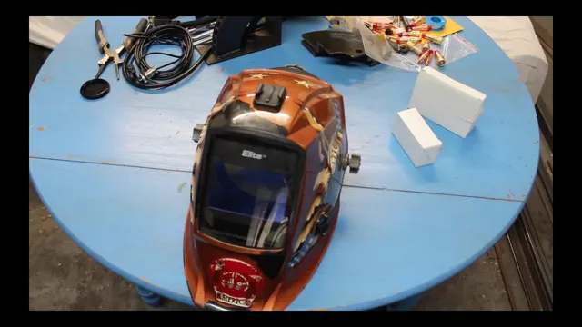 how to change battery in miller classic welding helmet