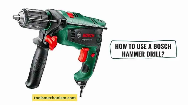 how to change bit on bosch hammer drill