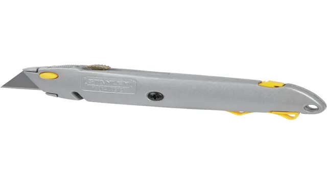 how to change blade in stanley utility knife 10 499