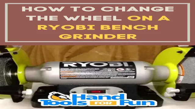 how to change wheel on ryobi angle grinder