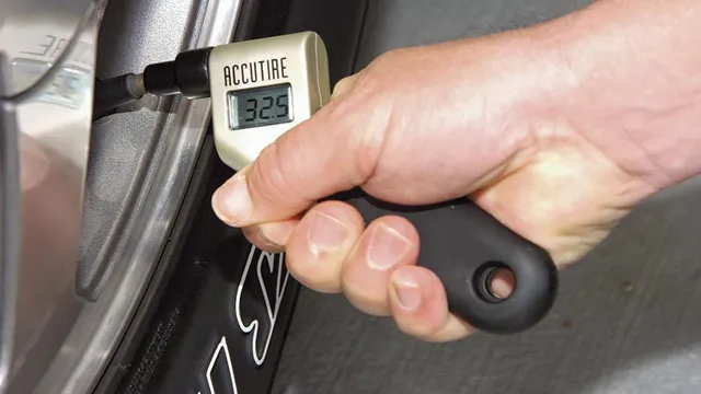 how to check tire pressure with air compressor