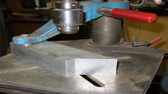 how to clamp a table drill press
