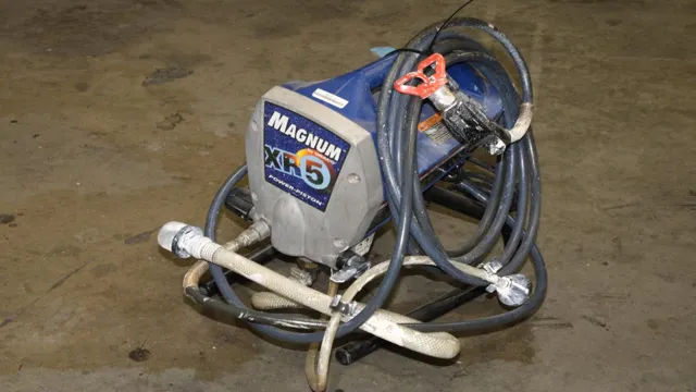 how to clean a magnum x7 paint sprayer