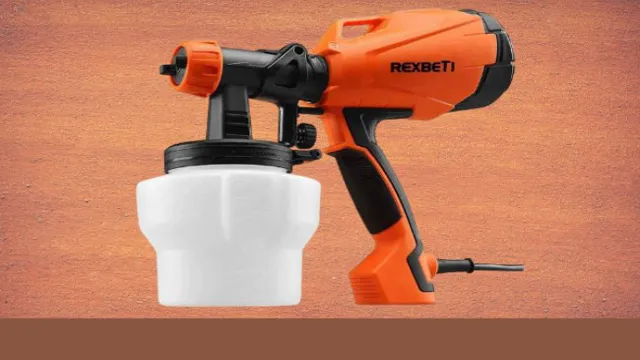 how to clean rexbeti paint sprayer