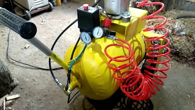 how to create suction with air compressor