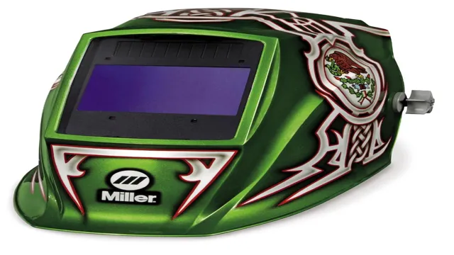 how to customize welding helmet