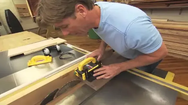 how to cut 60 degree angle on table saw