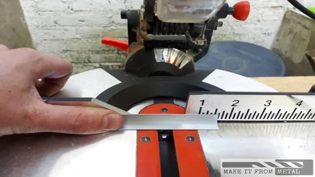 how to cut aluminum angle