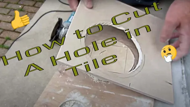 how to cut ceramic tile with an angle grinder