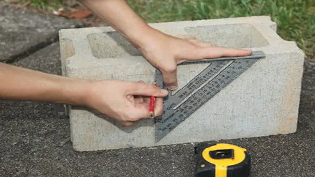 how to cut concrete block with angle grinder