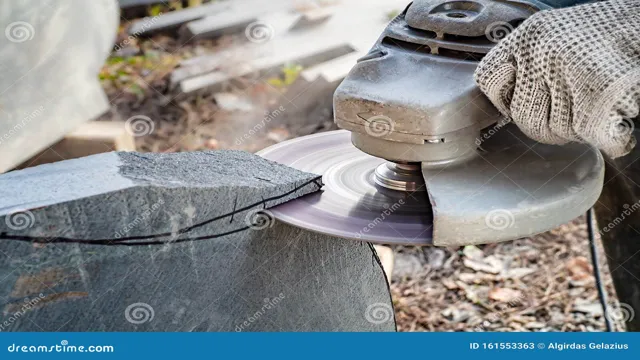 how to cut natural stone with angle grinder