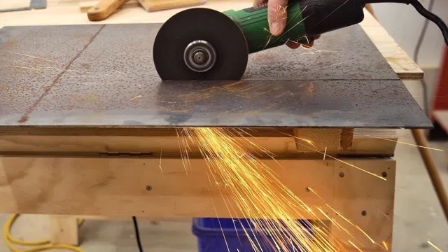 how to cut sheet metal with angle grinder