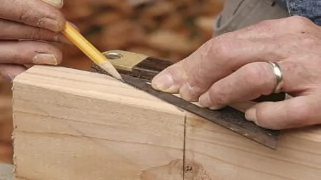 how to cut wood at an angle lengthwise