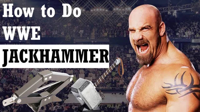 how to do jackhammer wwe