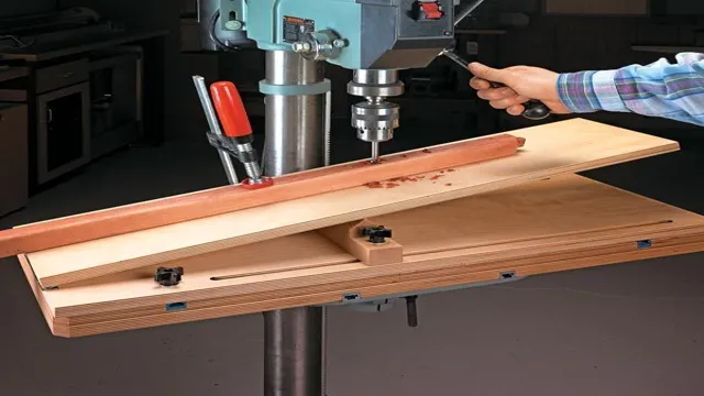 how to drill angled holes for dowels