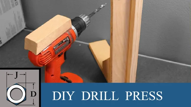 how to drill through steel without a drill press