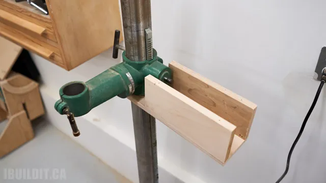 how to extend a drill press column