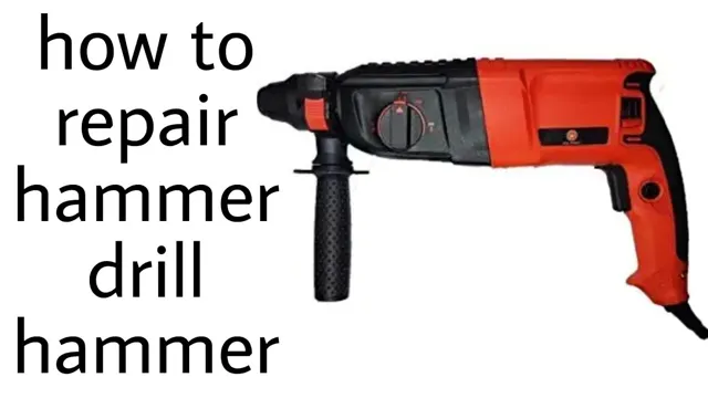 how to fix a hammer drill 2