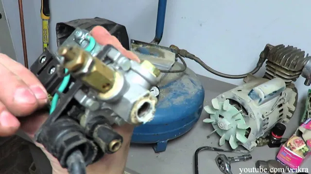 how to fix a leaking air compressor regulator