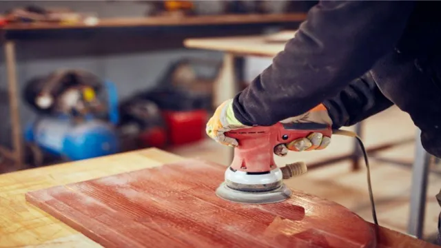 how to get rid of orbital sander marks