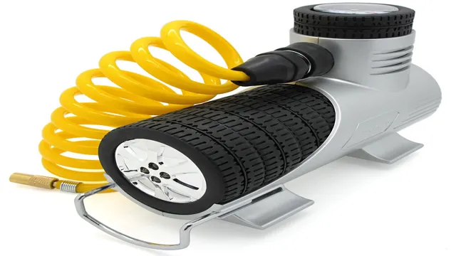 how to inflate a tire with an air compressor