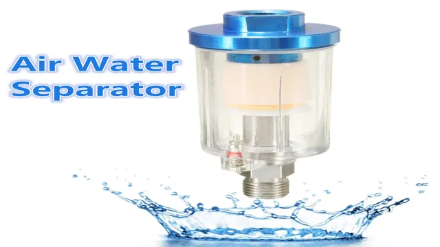 how to install a water separator on a air compressor