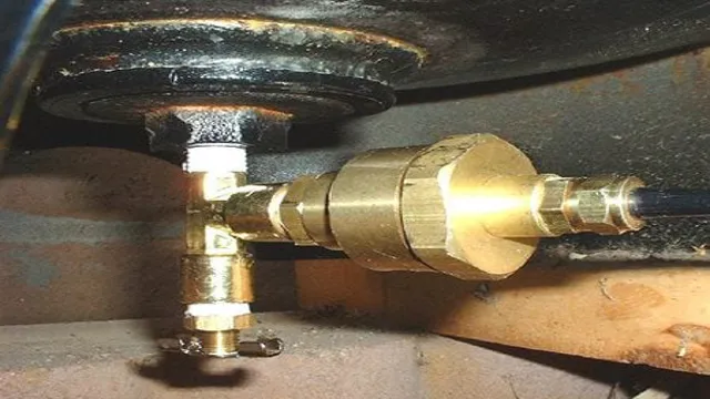 how to install an air compressor automatic drain