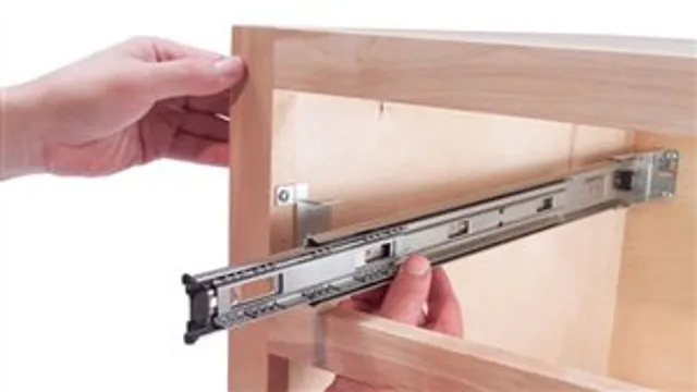 how to install drawer slides on face frame cabinets