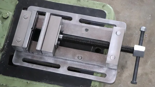 how to install drill press vise onto drill press