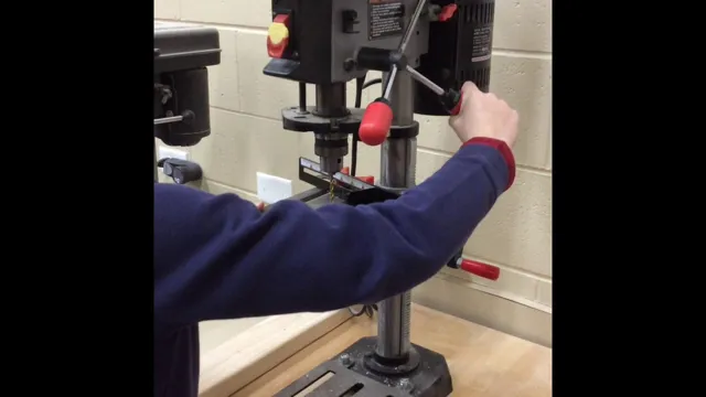 how to install the quadrill on the a drill press