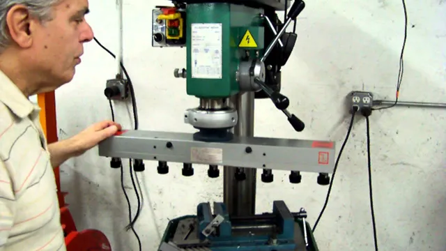 how to install the quadrill on the a drill press