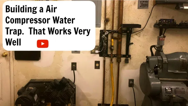 how to install water trap on air compressor