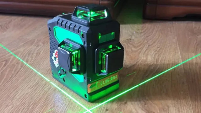 how to level a floor with a laser level