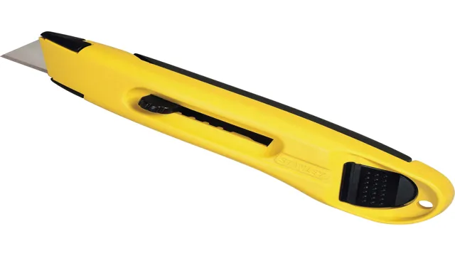 how to load a stanley utility knife