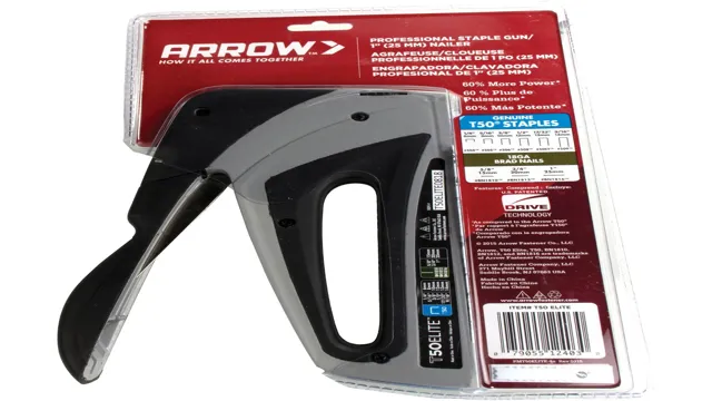 how to load arrow t50 elite staple gun