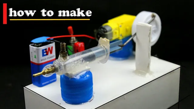 how to make a homemade air compressor