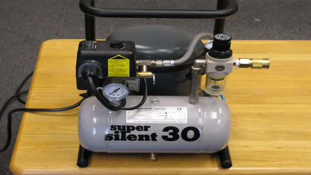 how to make a silent air compressor