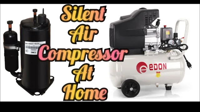 how to make a silent air compressor