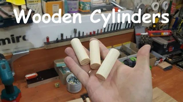 how to make wooden cylinder