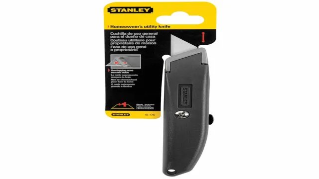 how to open stanley utility knife 10 175