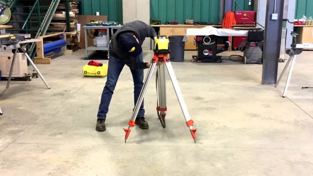 how to operate a laser level