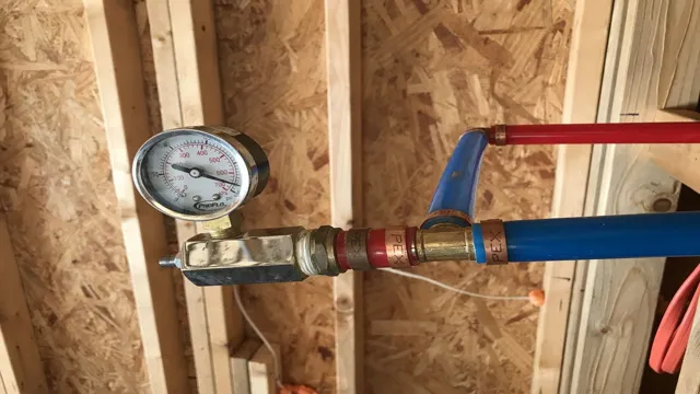 how to pressure test pool lines with air compressor