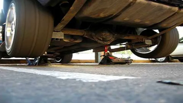 how to put a camaro on jack stands